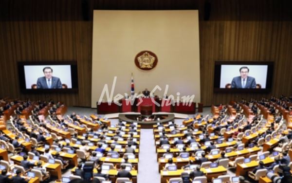 사진=국회 본회의 모습