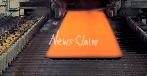 현대제철 내부 공정.