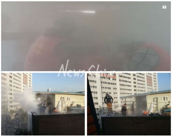 용역깡패들에게 폭행을 당하는 철거민들. 사진=김진욱 토란 월계인덕마을 위원장