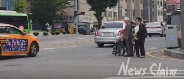 뉴스클레임 현장 영상 화면 캡처