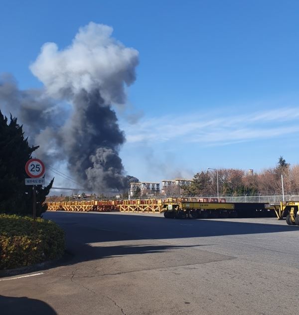 24일 오후 1시 30분쯤 전남 광양시 중마동에 있는 포스코 광양제철소에서 폭발사고가 발생했다. 