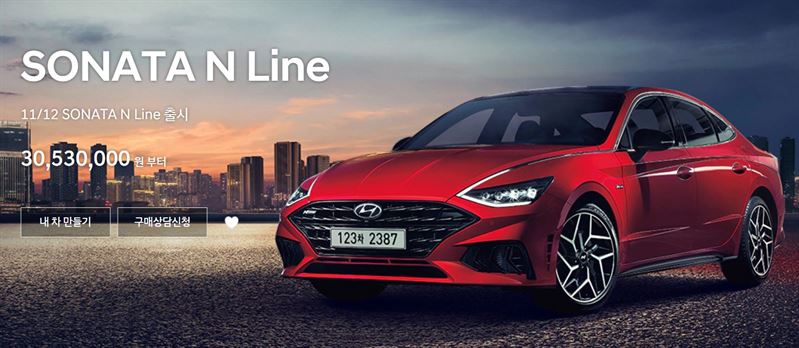 쏘나타 N라인/사진=현대차