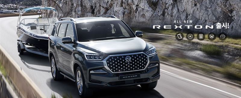 올 뉴 렉스턴/사진=쌍용차 홈페이지