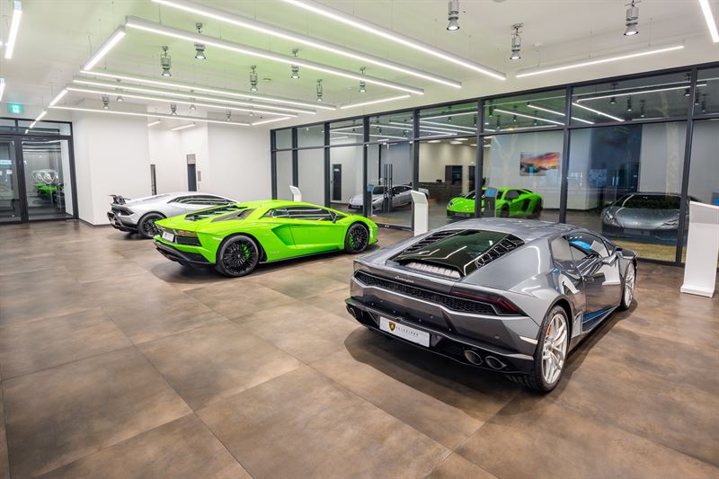 람보르기니 서울의 한 매장/사진제공=람보르기니