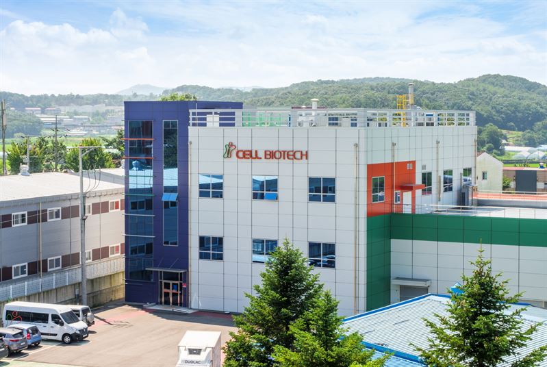쎌바이오텍, 생물학적 제제 의약품 공장(제4공장). 셀바이오텍 제공