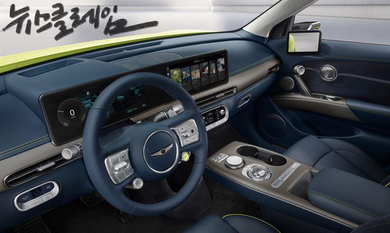 GV60 내장. 제네시스 제공