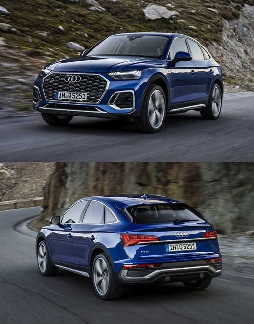 더 뉴 아우디 Q5 스포트백 45 TFSI 콰트로. 아우디 제공