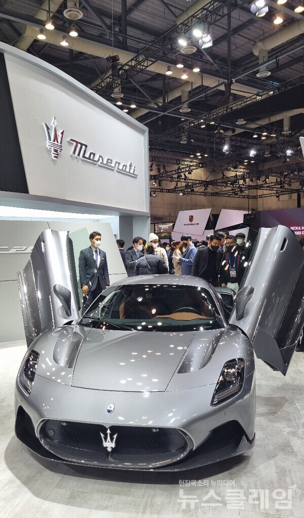 경기도 고양시 킨텍스에서 열린 ‘2021 서울모빌리티쇼’. 사진=김서윤 기자