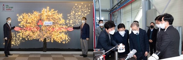 삼성, 이웃사랑성금 500억원 기탁(왼쪽) 삼성전자-중소기업벤처부 '공동투자형 기술개발사업' 협약. 삼성 제공