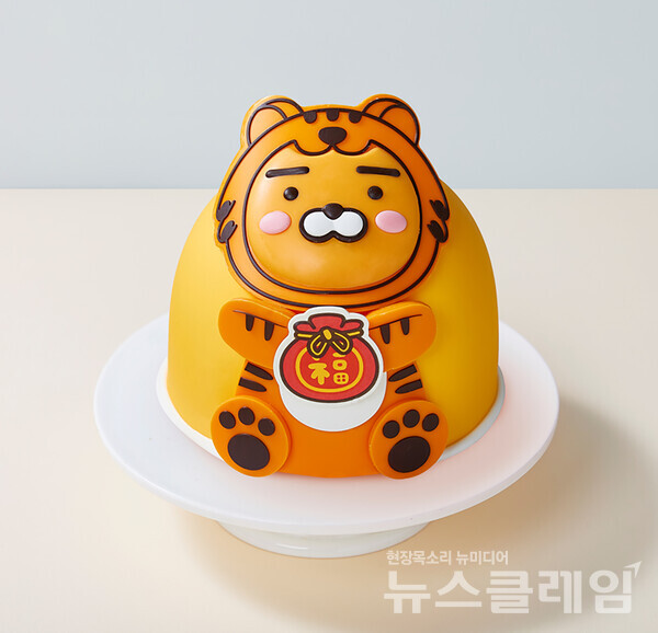 파리바게뜨 '라이언 복돌이 케이크'