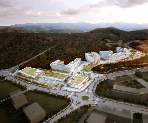 행정중심복합도시 4-2생활권 공동캠퍼스 건설공사 18공구. 대보건설 제공