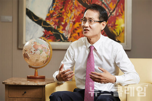 하나금융지주 지성규 부회장. 사진=바디프랜드