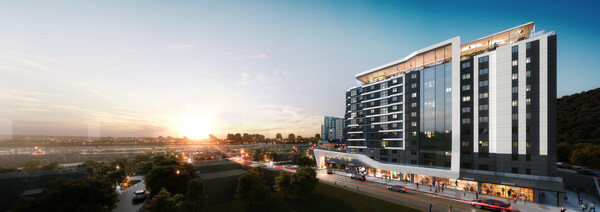 오류동 현대연립 재건축 투시도. 현대엔지니어링 제공