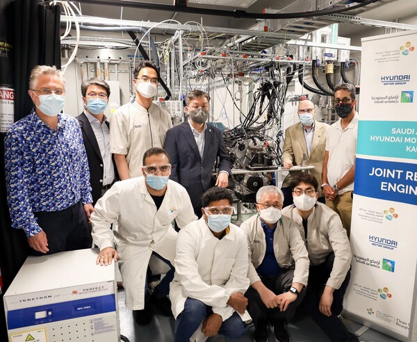 현대차그룹-아람코-KAUST 연구진. 현대차그룹 제공