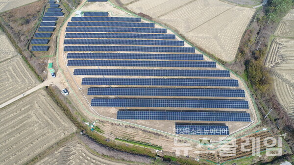 에코네트워크 소유 영광중앙솔라. 사진=아모레퍼시픽