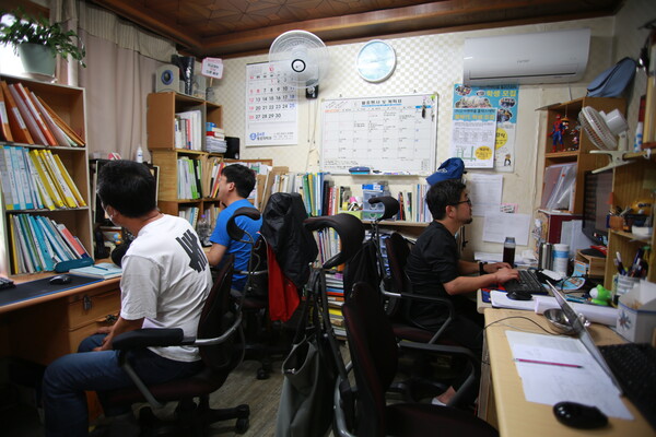 사진=최인기 빈민운동가