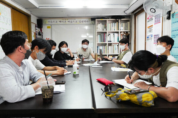 사진=최인기 빈민운동가