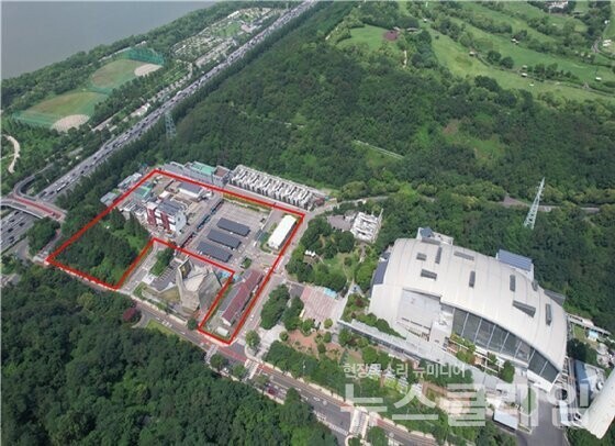 서울시가 마포구 상암동에 짓겠다고 발표한 새로운 쓰레기 소각장 부지. 사진=서울시