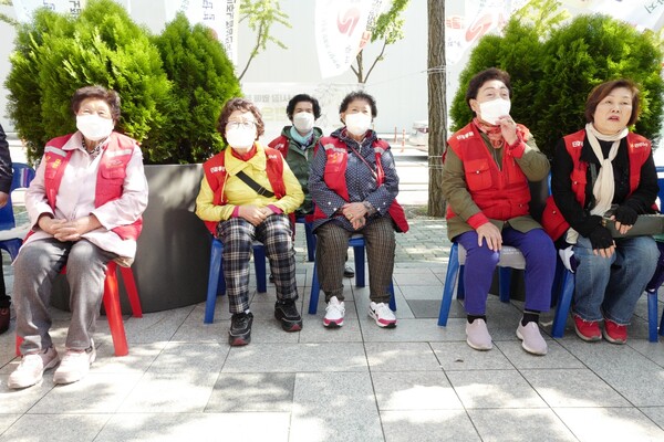 사진=최인기 빈민운동가