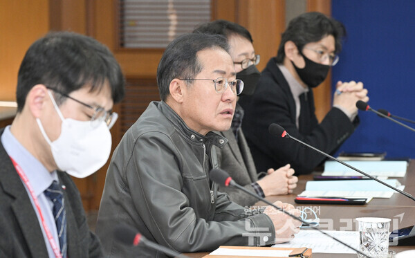 홍준표 대구시장. 사진=대구시