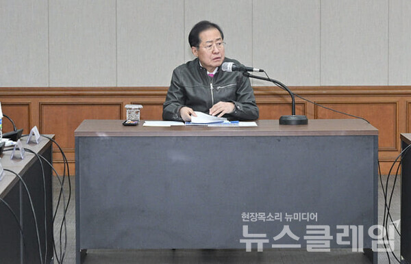 홍준표 대구시장. 사진=홍준표 대구시장 SNS