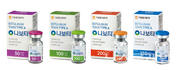 보툴리눔 톡신 '나보타'. 사진=대웅제약