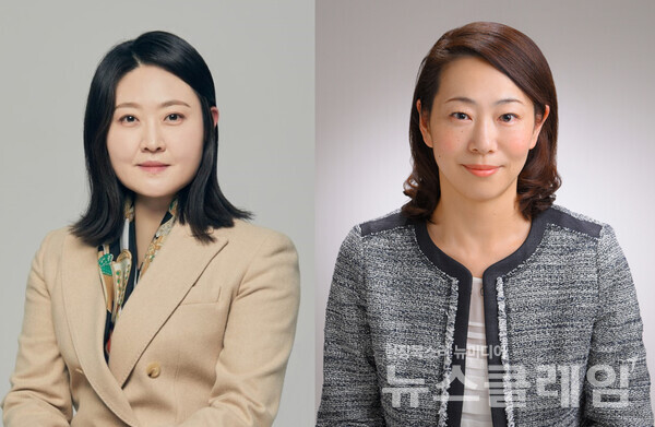 풀무원건강생활㈜ 신임 오경림 대표, 풀무원 일본법인 신임 이케다 미오 대표. 사진=풀무원