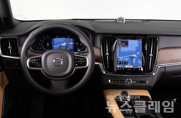 애플 카플레이 적용 예시(내비게이션). 사진=볼보자동차