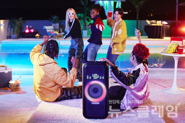 LG전자가 포터블 파티스피커 LG 엑스붐을 출시했다. 사진=LG전자