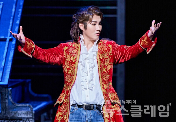 뮤지컬 ‘모차르트!’에 출연한 김희재. 사진=EMK뮤지컬컴퍼니