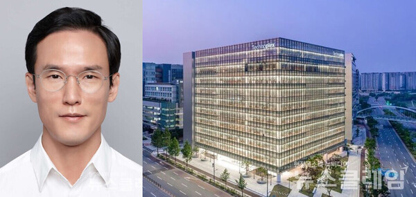 조현범 한국타이어앤테크놀로지(한국타이어) 회장, 한국앤컴퍼니그룹 사옥 전경. 사진=한국타이어앤테크놀로지