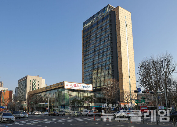 대구 수성구에 위치한 대구은행 본점 전경. 사진=대구은행