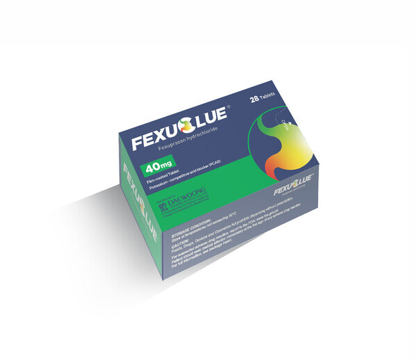 펙수클루 해외 수출용 패키징 예시. 사진=대웅제약