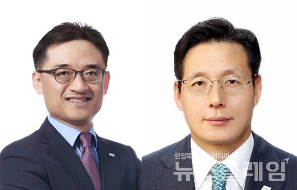 (왼쪽부터)미래에셋증권 김미섭 부회장, 미래에셋증권 허선호 부회장. 미래에셋증권 제공