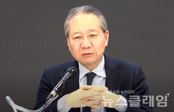 7일 오후 서울 용산구 의협회관에서 진행된 '의대정원 증원 저지를 위한 비대위 정례 브리핑'. 사진=대한의사협회