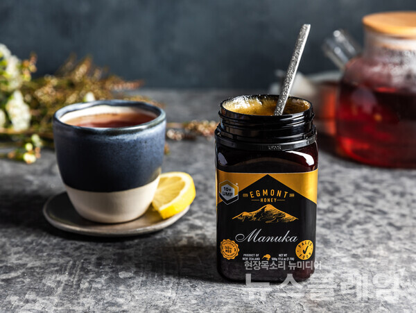 현대바이오랜드가 국내 최초로 정식 수입해 선보이는 에그몬트 마누카꿀 대표 제품. 현대백화점그룹 제공