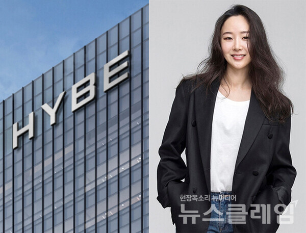 하이브 사옥(왼쪽), 민희진 어도어 대표. 사진=하이브·어도어