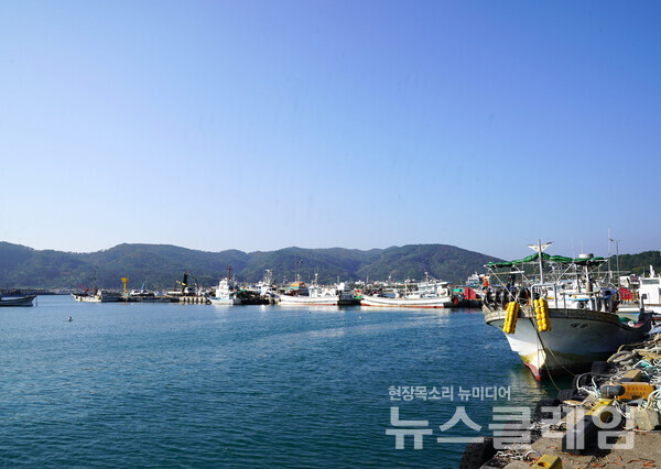 구룡포항에서 직선거리로 약 12km 남쪽에 있는 양포항은 요트계류장을 설치하고 기타 해양 스포츠와 레저 시설을 추가해 복합항구로 변신을 꾀하고 있다. 사진=오근식 객원위원