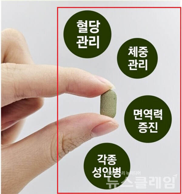 건강기능식품으로 오인·혼동시키는 광고. 사진=식약처