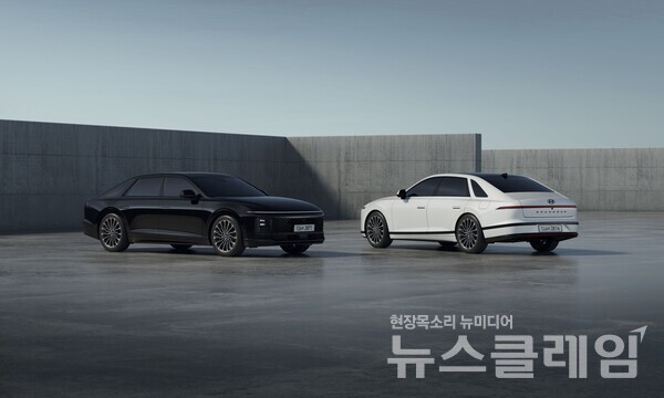 ‘블랙 익스테리어 패키지’가 적용된 2025 그랜저의 외장. 현대자동차 제공