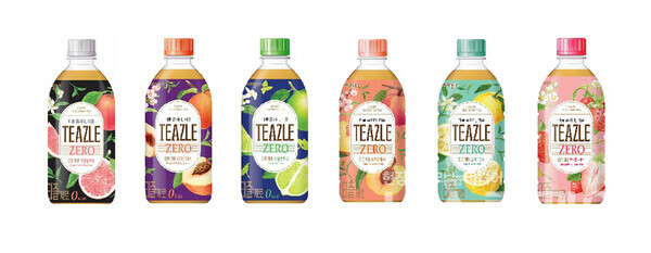 티즐제로 6종. 웅진식품 제공