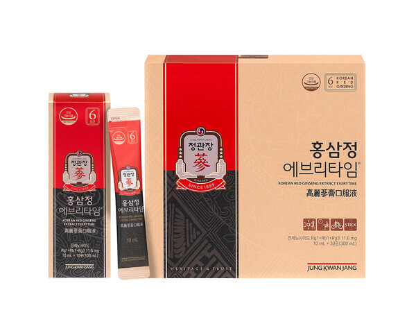 홍삼정 에브리타임. KGC인삼공사]홍삼정 에브리타임 제공