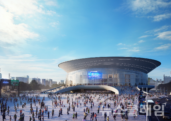 CJ라이브시티 아레나 조감도. 사진=CJ라이브시티