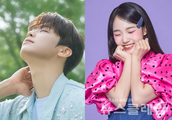 (왼쪽부터)가수 박지현, 김태연. 사진=냠냠엔터테인먼트·톱스타엔터테인먼트