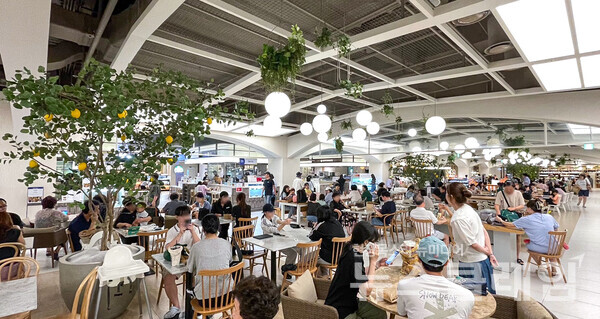 현대백화점 미아점 지하 1층 식품관 전경. 현대백화점 제공