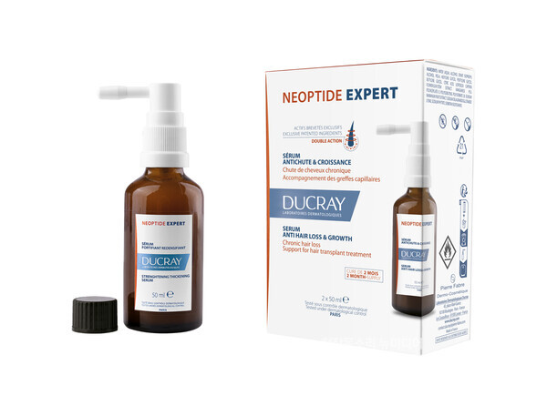 JW신약은 프랑스 글로벌 제약사 피에르파브르(Pierre Fabre)의 모발 케어 화장품 ‘듀크레이 네옵타이드 엑스퍼트(DUCRAY NEOPTIDE EXPERT)’에 대한 글로벌 임상 4상에 참여한다고 12일 밝혔다. JW신약 제공