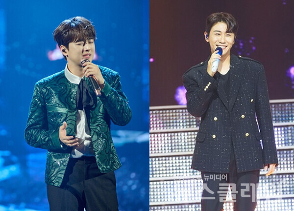 (왼쪽부터)이찬원, 영탁. 사진=대박기획·TV조선