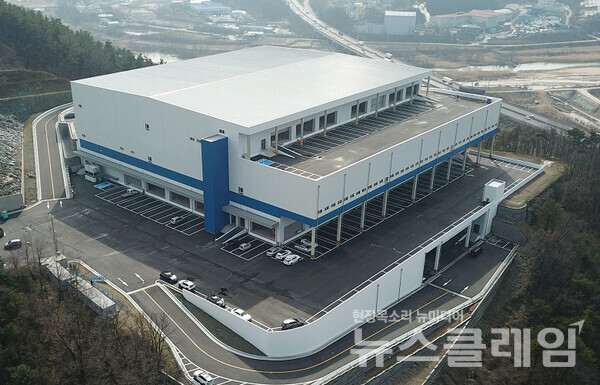 쿠팡 진천 서브허브 전경. 쿠팡 제공