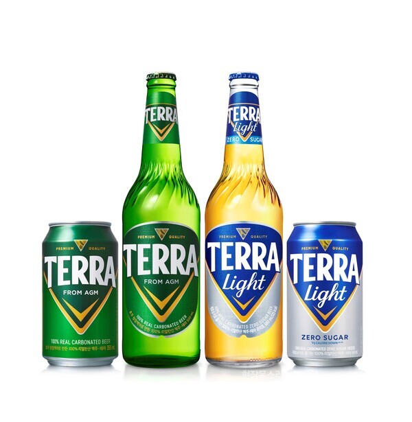 테라 라이트. 하이트진로 제공