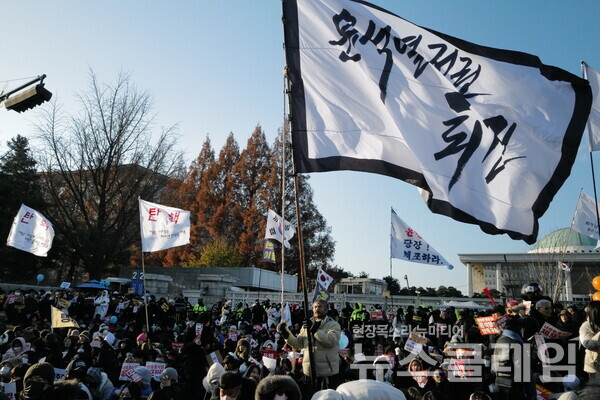 14일 내란수괴 윤석열의 탄핵소추안이 국회를 통과했다. 시민들은 영하의 체감기온에도 거리로 나와 탄핵찬성을 목놓아 외쳤다. 그 여정의 순간들을 사진으로 기록한다. 최인기 빈민운동가